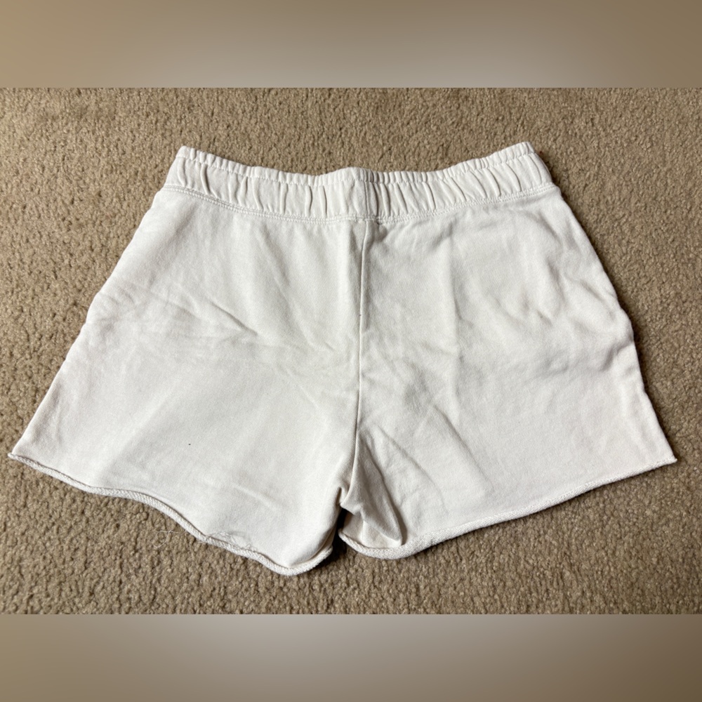 Beige Sweat Shorts - Picture 6 of 6